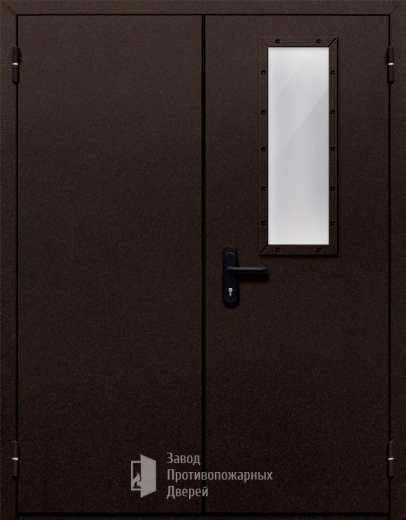 Фото двери «Двупольная со одним стеклом №410» в Краснознаменску