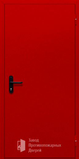Фото двери «Однопольная глухая (красная)» в Краснознаменску