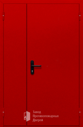 Фото двери «Полуторная глухая (красная)» в Краснознаменску