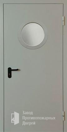 Фото двери «Однопольная с круглым стеклом EI-30» в Краснознаменску