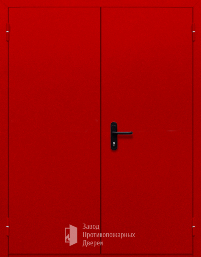 Фото двери «Двупольная глухая (красная)» в Краснознаменску