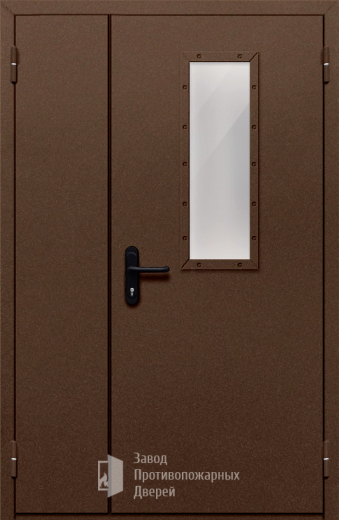 Фото двери «Полуторная со стеклом №28» в Краснознаменску