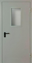 Фото двери «Однопольная со стеклопакетом EI-30» в Краснознаменску