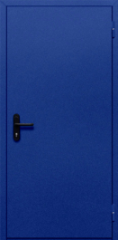 Фото двери «Однопольная глухая (синяя)» в Краснознаменску